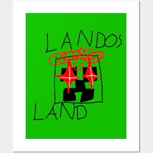 Creeper landos land Posters and Art